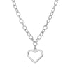  Radiate Love: Pearls Heart-shaped Pendant Necklace by Haute Damsel 