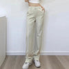 Tailored Front Seam Suit Trousers With Stepped Hem