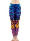 Ombre Mandala Yoga Leggings by Haute Damsel – Comfort Fit for Active Lifestyles