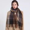 Haute Damsel Plaid Scarf - Versatile Soft Winter & Spring Accessory