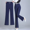 Chic Office Sophistication: Elegant Office Flare Pants by Haute Damsel