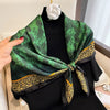 Elevate Your Elegance: Haute Damsel's Square Silk Scarf