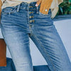 2024 Low Waist Flare Jeans - Comfortable Elastic Boyfriend Style