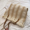 Haute Damsel's Casual Beach Tote Bag – Effortless Style for Sun-Kissed Days