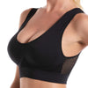 Seamless Comfort Set: Mesh Sports Bra and Kerchief - Haute Damsel