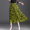  Timeless Elegance: Elegant Mesh Floral Skirt - Haute Damsel