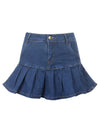 Denim Chic: Women's Jeans Skirts - Haute Damsel