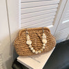 Haute Damsel Trendy Straw Weave Shoulder Bag – Embrace Summer in Style