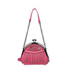 Haute Damsel Leather Fringe Evening Bag – Unleash Glamour with Every Swing