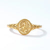 Classic Gold Vintage Flower Rings | Haute Damsel