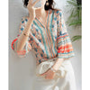 Casual Flare Sleeve Summer Blouse - Haute Damsel 