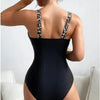 One Piece Swimsuit - Closed Push Up Swimwear for Women