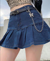 Denim Chic: Women's Jeans Skirts - Haute Damsel