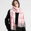 Haute Damsel Plaid Scarf - Versatile Soft Winter & Spring Accessory