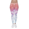 Ombre Mandala Yoga Leggings by Haute Damsel – Comfort Fit for Active Lifestyles