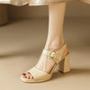 Strut in Style: Square Toe Chunky Heels for Modern Elegance