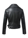 Faux PU Leather Jacket - Edgy Sophistication by Haute Damsel