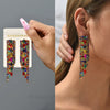 Dive into Summer Style: Beach Beads Crystal Earrings by Haute Damsel