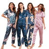 Casual Satin Pajamas - Effortless Comfort and Style with Haute Damsel's Nightwear