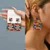 Dive into Summer Style: Beach Beads Crystal Earrings by Haute Damsel