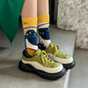 Trendy Vibes: Cool Korean Printed Socks Collection | Haute Damsel