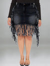 Sensual Elegance: Sexy Skirt with Tassel - Haute Damsel