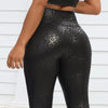 Sleek and Chic: PU Leather Leggings - Haute Damsel