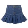 Denim Delight: Ruffled Denim Skirt - Haute Damsel