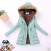 Casual Solid Long Parka - Effortless Warmth and Style by Haute Damsel