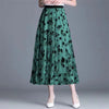  Timeless Elegance: Elegant Mesh Floral Skirt - Haute Damsel