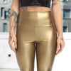 Sleek and Chic: PU Leather Leggings - Haute Damsel