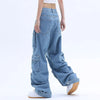 Time Travel in Style: Retro Loose Baggy Jeans for the Free Spirit