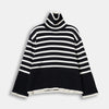 Striped Print Sweater - Classic Stripes, Timeless Style by Haute Damsel