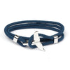 Whale Tail Anchor Multilayer Bracelet - Haute Damsel