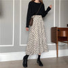 Timeless Elegance: Vintage Floral A-Line Pleated Long Skirt - Haute Damsel