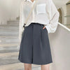 Elevate Your Style: Summer Wide Leg Knee-length Shorts - Haute Damsel