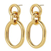 Edgy Elegance: Stainless Steel Chain Earrings by Haute Damsel