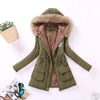 Casual Solid Long Parka - Effortless Warmth and Style by Haute Damsel