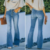 2024 Low Waist Flare Jeans - Comfortable Elastic Boyfriend Style