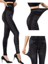 Seamless Comfort, Denim Style: Seamless Denim Jeggings - Haute Damsel