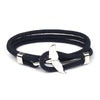 Whale Tail Anchor Multilayer Bracelet - Haute Damsel