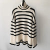 Striped Print Sweater - Classic Stripes, Timeless Style by Haute Damsel