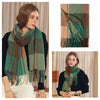 Signature Warmth Plaid Wool Scarf by Haute Damsel - Transitional Style for Winter to Spring