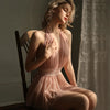 Alluring Lace Mesh Nightdress - Embrace Elegance and Sensuality with Haute Damsel's