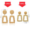 Evoke Timeless Glamour: Vintage Large Statement Earrings