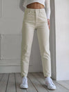 Timeless Elegance: High Waist Straight Jeans for Effortless Chic