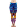 Ombre Mandala Yoga Leggings by Haute Damsel – Comfort Fit for Active Lifestyles