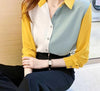 Timeless Elegance: Solid Color Blouse by Haute Damsel