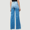 Wide Leg Jeans - Tassel Fashion Plus Size Mid-Waist Flare Jeans