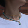 Colourful Stone Choker Necklace by Haute Damsel 